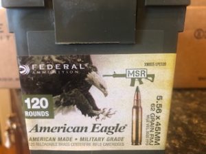 Federal American Eagle 5.56 62 Grain