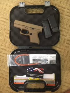 Glock G43 CK FDE 9 mm