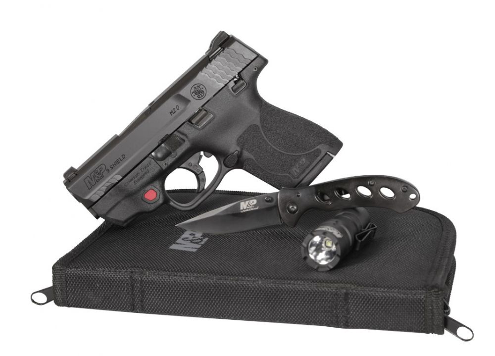 Smith & Wesson M&P 9 Shield M2.0 Kit W/ Crimson Trace